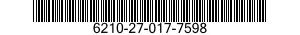 6210-27-017-7598 FIXTURE,LIGHTING 6210270177598 270177598