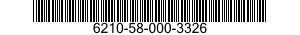 6210-58-000-3326 LIGHT,BEACON 6210580003326 580003326