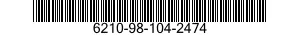 6210-98-104-2474  6210981042474 981042474
