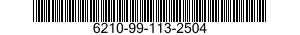 6210-99-113-2504  6210991132504 991132504