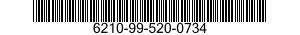 6210-99-520-0734  6210995200734 995200734