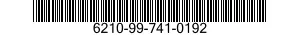 6210-99-741-0192  6210997410192 997410192