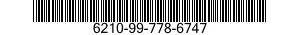 6210-99-778-6747  6210997786747 997786747