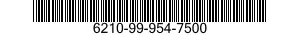6210-99-954-7500  6210999547500 999547500