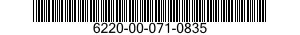 6220-00-071-0835  6220000710835 000710835