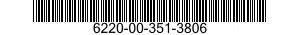 6220-00-351-3806 PANEL,INDICATING,LIGHT TRANSMITTING 6220003513806 003513806