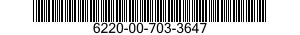 6220-00-703-3647 LIGHT,INDICATOR 6220007033647 007033647