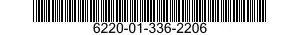 6220-01-336-2206 PANEL,INDICATING,LIGHT TRANSMITTING 6220013362206 013362206