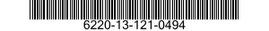 6220-13-121-0494 LAMP UNIT,VEHICULAR 6220131210494 131210494