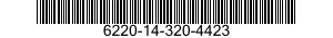 6220-14-320-4423 TAILLIGHT,VEHICULAR 6220143204423 143204423