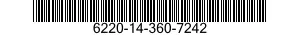 6220-14-360-7242  6220143607242 143607242