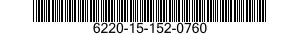 6220-15-152-0760 LIGHT,INDICATOR 6220151520760 151520760