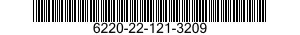 6220-22-121-3209 TAILLIGHT,VEHICULAR 6220221213209 221213209