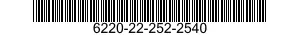 6220-22-252-2540  6220222522540 222522540