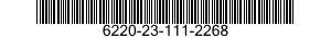 6220-23-111-2268 LIGHT,BLACKOUT 6220231112268 231112268