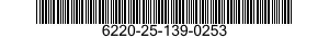6220-25-139-0253 HEADLIGHT 6220251390253 251390253