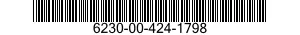 6230-00-424-1798  6230004241798 004241798