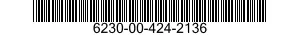6230-00-424-2136  6230004242136 004242136