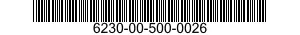 6230-00-500-0026 FLASHLIGHT 6230005000026 005000026