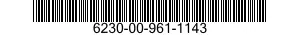 6230-00-961-1143  6230009611143 009611143