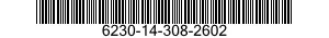 6230-14-308-2602  6230143082602 143082602