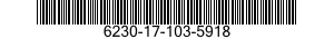 6230-17-103-5918 LIGHT,EXTENSION 6230171035918 171035918