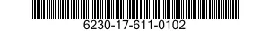6230-17-611-0102 LANTERN,ELECTRIC 6230176110102 176110102