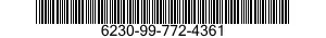 6230-99-772-4361  6230997724361 997724361