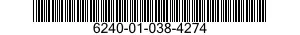 6240-01-038-4274  6240010384274 010384274