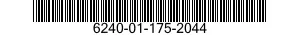 6240-01-175-2044 LAMP,INCANDESCENT 6240011752044 011752044