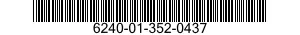 6240-01-352-0437 LAMP,FLUORESCENT 6240013520437 013520437