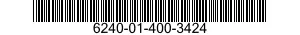 6240-01-400-3424 LAMP,CARTRIDGE 6240014003424 014003424