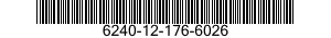 6240-12-176-6026 LAMP,INCANDESCENT 6240121766026 121766026