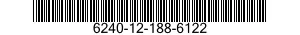 6240-12-188-6122 LAMP,INCANDESCENT 6240121886122 121886122
