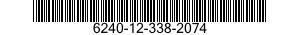6240-12-338-2074 LAMP,INCANDESCENT 6240123382074 123382074