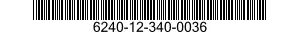 6240-12-340-0036 LAMP,INCANDESCENT 6240123400036 123400036