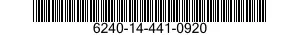 6240-14-441-0920 LAMP,INCANDESCENT 6240144410920 144410920