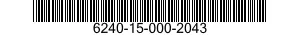 6240-15-000-2043 LAMP,INCANDESCENT 6240150002043 150002043