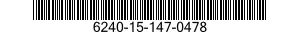 6240-15-147-0478 LAMP,INCANDESCENT 6240151470478 151470478