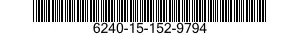 6240-15-152-9794 LAMPADA, COMPLESSIV 6240151529794 151529794