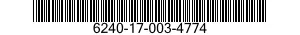 6240-17-003-4774 LAMP,MERCURY VAPOR 6240170034774 170034774