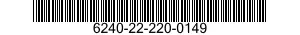 6240-22-220-0149 LAMP,INCANDESCENT 6240222200149 222200149