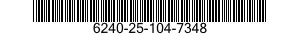 6240-25-104-7348 LAMP,INCANDESCENT 6240251047348 251047348
