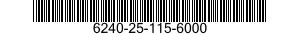 6240-25-115-6000 LAMP,GLOW 6240251156000 251156000