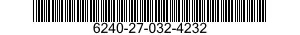 6240-27-032-4232 LAMP,FLUORESCENT 6240270324232 270324232