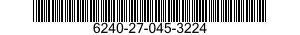 6240-27-045-3224 LAMP,INCANDESCENT 6240270453224 270453224