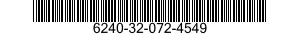 6240-32-072-4549 WARNING LAMP 6240320724549 320724549
