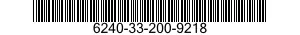 6240-33-200-9218 LAMP,INCANDESCENT 6240332009218 332009218
