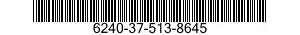 6240-37-513-8645  6240375138645 375138645