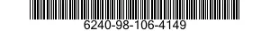 6240-98-106-4149 LAMP,INCANDESCENT 6240981064149 981064149